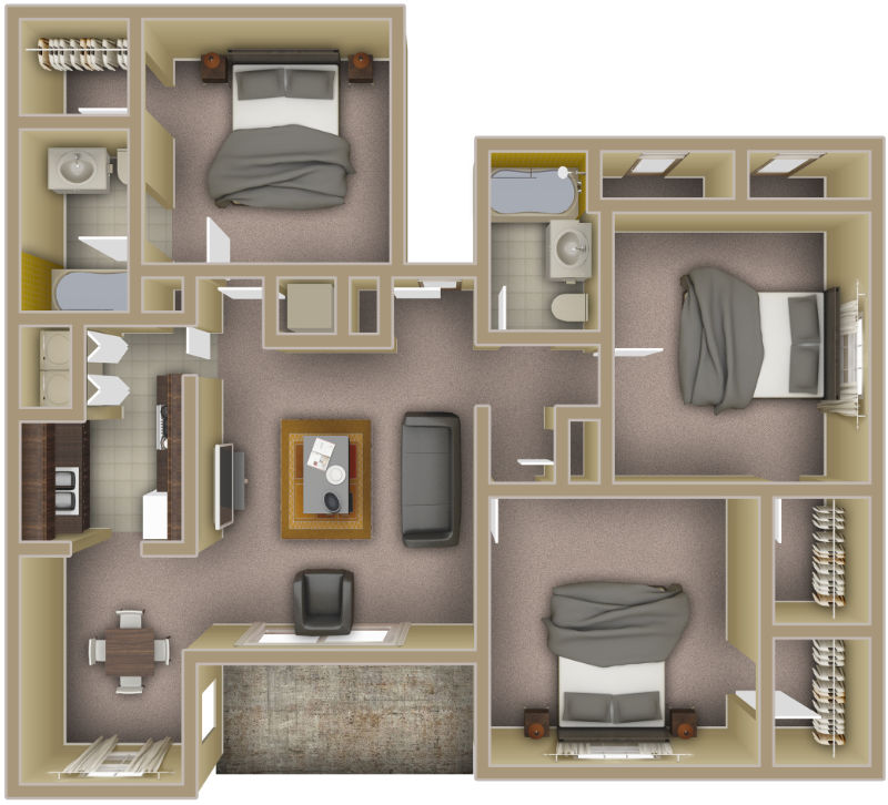 Layout 1 Triple Crown Floorplan